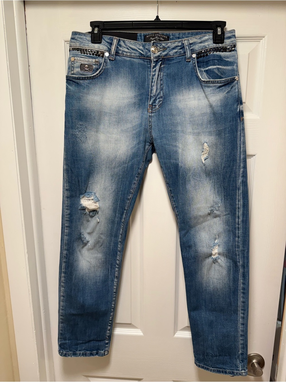 Distressed Blue Women’s Jeans
